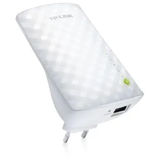 TP-Link RE200 AC750 kétsávos Wi-Fi jelerősítő/hozzáférési pont, 3 beépített antenna, 1x10/100 RJ45, időzített áramellátás TP-Link RE200 AC750 kétsávos Wi-Fi jelerősítő/hozzáférési pont, 3 beépített antenna, 1x10/100 RJ45, időzített áramellátás