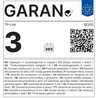 TP-Link RE200 AC750 kétsávos Wi-Fi jelerősítő/hozzáférési pont, 3 beépített antenna, 1x10/100 RJ45, időzített áramellátás TP-Link RE200 AC750 kétsávos Wi-Fi jelerősítő/hozzáférési pont, 3 beépített antenna, 1x10/100 RJ45, időzített áramellátás