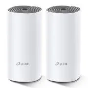 TP-Link AC1200 Whole-home Mesh WiFi rendszer Deco E4(2-pack), 2x10/100 RJ45