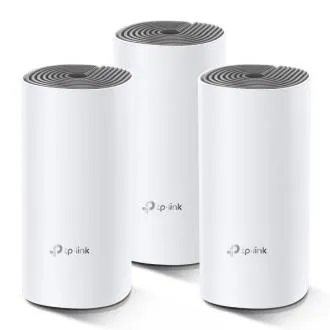 TP-Link AC1200 Whole-home Mesh WiFi rendszer Deco E4(3-pack), 2x10/100 RJ45 - Használt