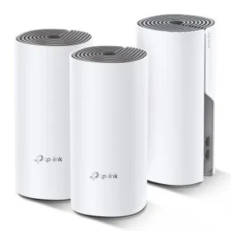 TP-Link AC1200 Whole-home Mesh WiFi rendszer Deco E4(3-pack), 2x10/100 RJ45 TP-Link AC1200 Whole-home Mesh WiFi rendszer Deco E4(3-pack), 2x10/100 RJ45