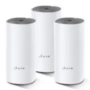 TP-Link AC1200 Whole-home Mesh WiFi rendszer Deco E4(3-pack), 2x10/100 RJ45