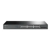 TP-Link SG2428P 24xGb POE  250W 4xSFP intelligens kapcsoló Omada SDN
