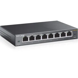 TP-Link TL-SG108E 8x Gb Fanless Easy Smart Switch 8x Gb ventilátor nélkül