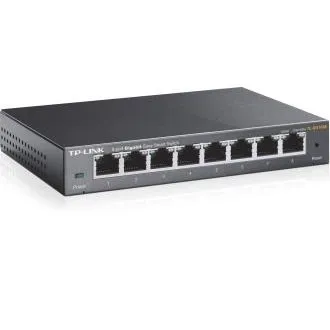 TP-Link TL-SG108E 8x Gb Fanless Easy Smart Switch 8x Gb ventilátor nélkül TP-Link TL-SG108E 8x Gb Fanless Easy Smart Switch 8x Gb ventilátor nélkül