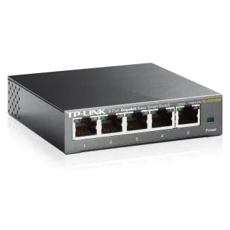 TP-Link TL-SG105E 5 portos Gigabit Easy Smart Switch 5 portos intelligens kapcsoló TP-Link TL-SG105E 5 portos Gigabit Easy Smart Switch 5 portos intelligens kapcsoló