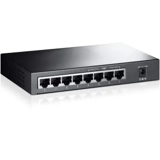 TP-Link TL-SF1008P 8x10/100 (4xPOE) 66W asztali fém CCTV kapcsoló TP-Link TL-SF1008P 8x10/100 (4xPOE) 66W asztali fém CCTV kapcsoló