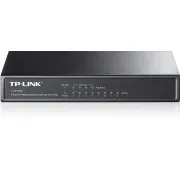 TP-Link TL-SF1008P 8x10/100 (4xPOE) 66W asztali fém CCTV kapcsoló