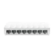 TP-Link LS1008 8x 10/100 asztali kapcsoló, ventilátor nélkül