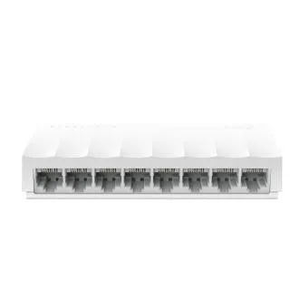 TP-Link LS1008 8x 10/100 asztali kapcsoló, ventilátor nélkül TP-Link LS1008 8x 10/100 asztali kapcsoló, ventilátor nélkül