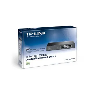 TP-Link TL-SF1016DS 16x 10/100Mbps kapcsoló