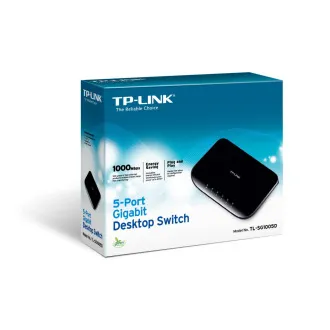 TP-Link TL-SG1005D 5x Gigabit asztali kapcsoló TP-Link TL-SG1005D 5x Gigabit asztali kapcsoló