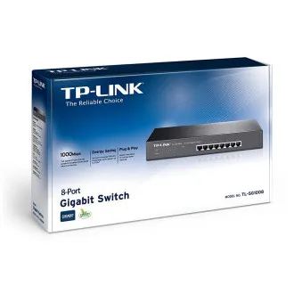 TP-Link TL-SG1008 8x Gigabit kapcsoló TP-Link TL-SG1008 8x Gigabit kapcsoló