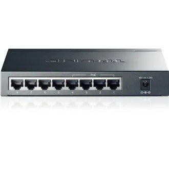 TP-Link TL-SG1008P 8xGB (4xPOE) 64W asztali ventilátor nélküli kapcsoló TP-Link TL-SG1008P 8xGB (4xPOE) 64W asztali ventilátor nélküli kapcsoló