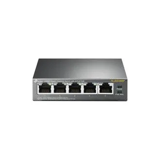 TP-Link TL-SG1005P 5xGb (4xPOE) 65 W-os asztali acél hálózati kapcsoló TP-Link TL-SG1005P 5xGb (4xPOE) 65 W-os asztali acél hálózati kapcsoló