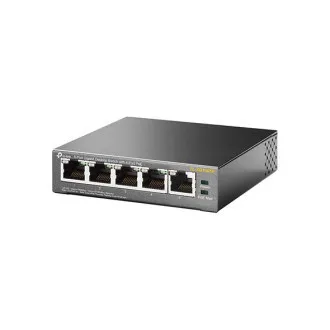 TP-Link TL-SG1005P 5xGb (4xPOE) 65 W-os asztali acél hálózati kapcsoló TP-Link TL-SG1005P 5xGb (4xPOE) 65 W-os asztali acél hálózati kapcsoló
