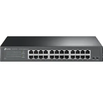 TP-Link TL-SG1024D 24xGb asztali/rack-be szerelhető ventilátor nélküli kapcsoló