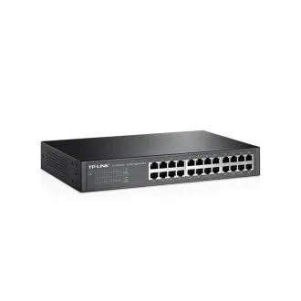 TP-Link TL-SG1024D 24xGb asztali/rack-be szerelhető ventilátor nélküli kapcsoló
