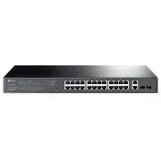 TP-Link TL-SG1428PE 24xGb POE  250 W, 2xGb nem POE, 2xSFP rack-kapcsoló