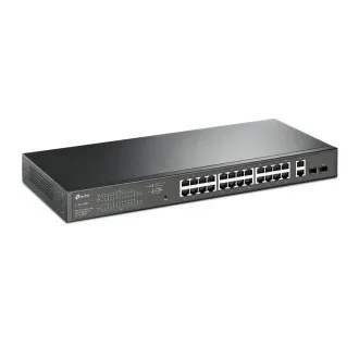TP-Link TL-SG1428PE 24xGb POE 250 W, 2xGb nem POE, 2xSFP rack-kapcsoló TP-Link TL-SG1428PE 24xGb POE 250 W, 2xGb nem POE, 2xSFP rack-kapcsoló