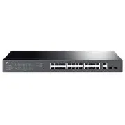 TP-Link TL-SG1428PE 24xGb POE  250 W, 2xGb nem POE, 2xSFP rack-kapcsoló