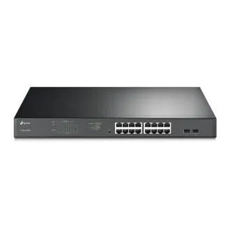 TP-Link TL-SG1218MPE 16xGb, 2xSFP intelligens kapcsoló, 250 W POE