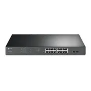 TP-Link TL-SG1218MPE 16xGb, 2xSFP intelligens kapcsoló, 250 W POE