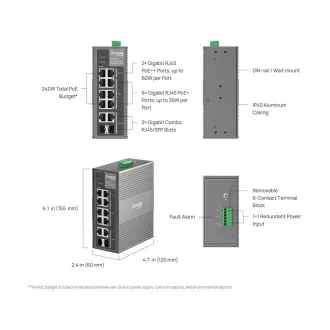 IES210GPP Omada Industr Easy man.switch Omada Industr Easy man.switch
