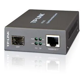 TP-Link MC220L Gigabit SFP-Ethernet média átalakító TP-Link MC220L Gigabit SFP-Ethernet média átalakító