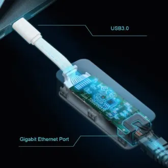TP-Link UE300C USB 3.0 Type-C – Gigabit Ethernet hálózati adapter