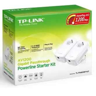 TP-Link TL-PA8010P 1200 Mbps Powerline kezdőcsomag (2 db) TP-Link TL-PA8010P 1200 Mbps Powerline kezdőcsomag (2 db)