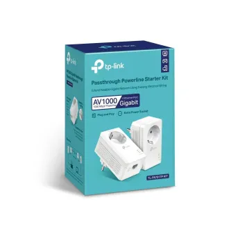 TP-Link TL-PA7017P KIT AV1000 Gb Pass-through Powerline Kit (2db) TP-Link TL-PA7017P KIT AV1000 Gb Pass-through Powerline Kit (2db)