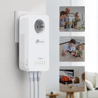 TP-Link TL-WPA8631P KIT AV1300 Gb átviteli AC1200 Powerline WiFi készlet (2 db) TP-Link TL-WPA8631P KIT AV1300 Gb átviteli AC1200 Powerline WiFi készlet (2 db)