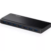 TP-Link 7 portos USB 3.0 hub, asztali, 12V/1.5A