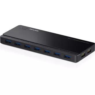 TP-Link 7 portos USB 3.0 Hub   2 USB port töltőegység