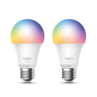 TP-Link Tapo L530E (2 db-os csomag) E27 színes okos izzó TP-Link Tapo L530E (2 db-os csomag) E27 színes okos izzó