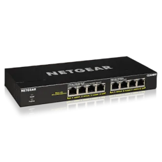 NETGEAR 8PT GE NEM MENEDZSELT SWCH W/POE/POE NETGEAR 8PT GE NEM MENEDZSELT SWCH W/POE/POE