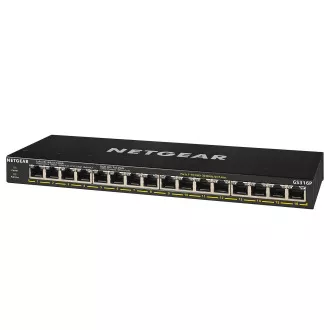 NETGEAR 16PT GE NEM MENEDZSELT SWCH W/POE/POE