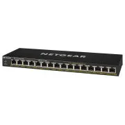 NETGEAR 16PT GE NEM FELÜGYELT SWCH HI-PWR POE