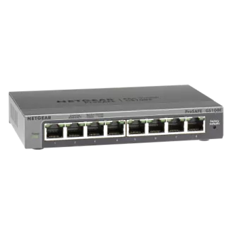 NETGEAR 8PT GIGABIT PLUSZ SWITCH, GS108E
