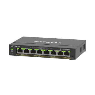 NETGEAR 8PT GE PLUS SWCH W/ HI-PWR POE