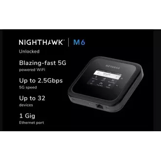 NETGEAR NIGHTHAWK M6 5G MOBIL HOTSPOT, FELOLDVA