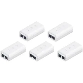 Ubiquiti POE-24-12W-G-WH,GB PoE injektor,24V/0.5A(12W),5ti pack Ubiquiti POE-24-12W-G-WH,GB PoE injektor,24V/0.5A(12W),5ti pack