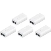 Ubiquiti POE-24-12W-G-WH,GB PoE injektor,24V/0.5A(12W),5ti pack