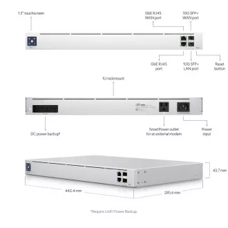 Ubiquiti UXG-Pro-EU, UniFi Next-generation Gateway Pro, UniFi következő generációs átjáró Pro