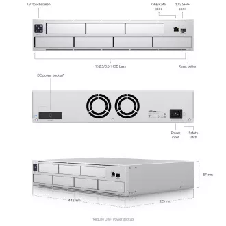 Ubiquiti UNVR-Pro - UniFi Network Video Recorder Pro - UniFi hálózati videófelvevő Pro