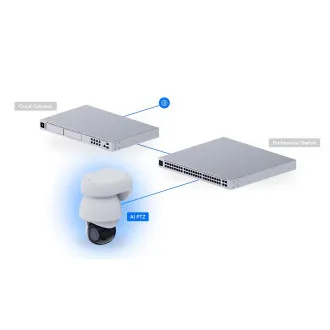 Ubiquiti UVC-G6-PTZ-W - UniFi Protect G6 PTZ, fehér színben