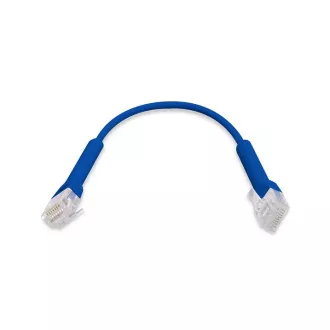 Ubiquiti U-Cable-PATCH-RJ45,Eth Patch kábel,0.22m, Cat6, kék