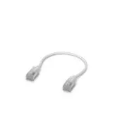 Ubiquiti UACC-Cable-Patch-EL-C6A-0.3M-W - UniFi Premium Patch kábel 0.3m