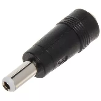 Szűkítő egyenáramú tápegységekhez, 2,1 mm-es egyenáramú csatlakozót 2,5 mm-esre alakít - egyenes